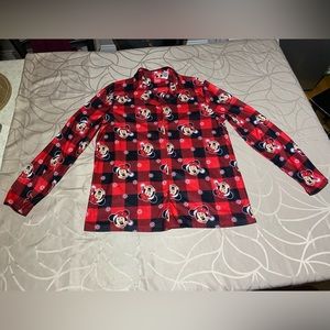 disney minnie mouse Christmas top pajama, Woman, Size Small